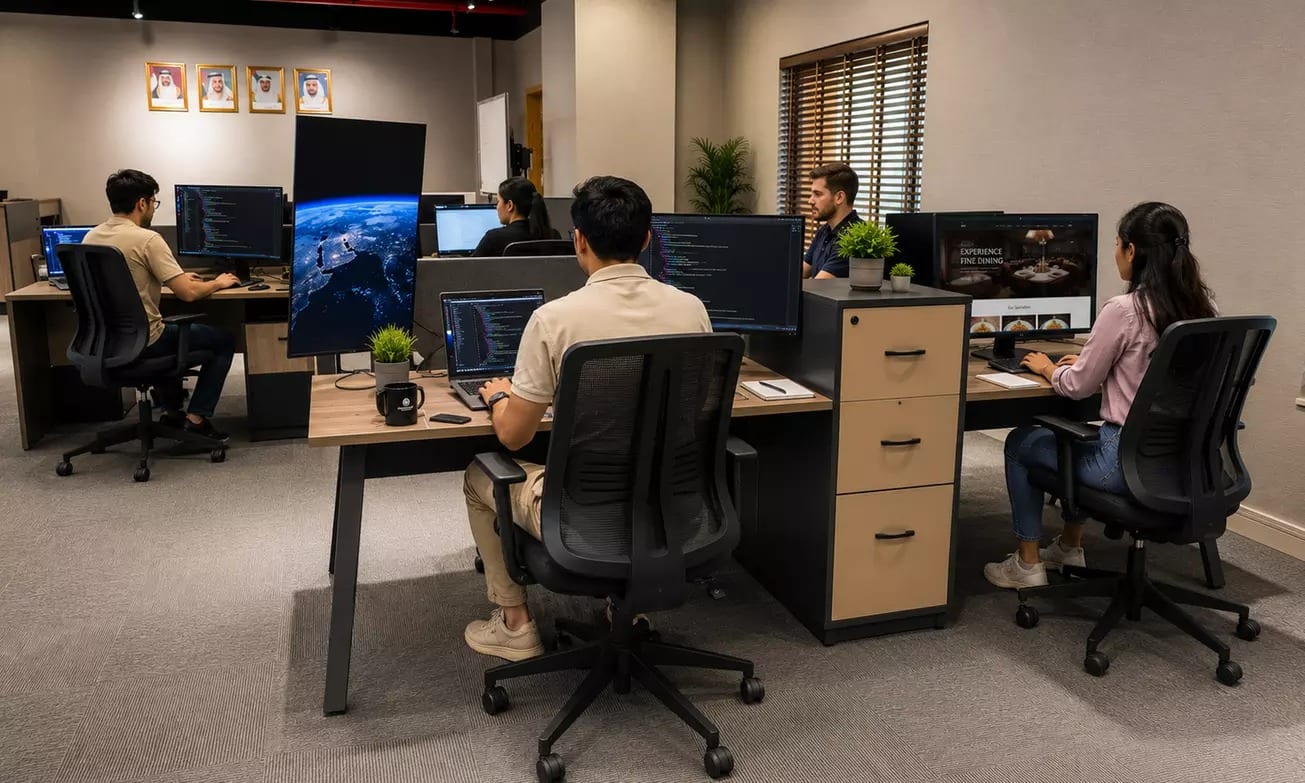 The VendAxis team at work