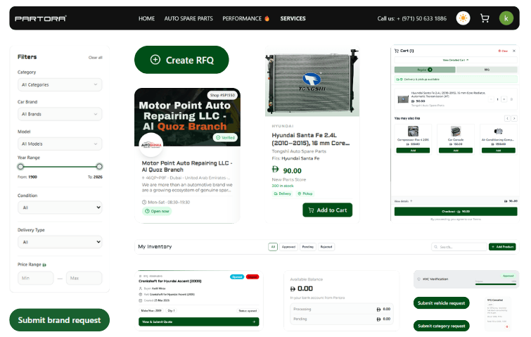 Partora Components UI
